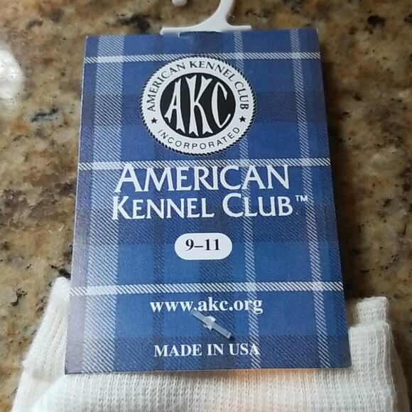 Official AKC Ivory Pug Socks - Picture 5 of 7